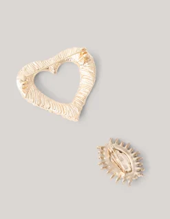 Shoeby Broche Set Goud<DAMES Broches