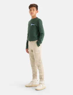 Shoeby Cargo Broek Beige< Broeken