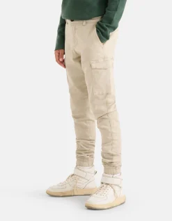 Shoeby Cargo Broek Beige< Broeken