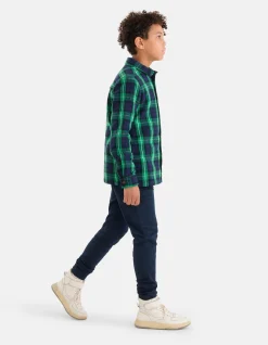Shoeby Cargo Broek Donkerblauw< Broeken