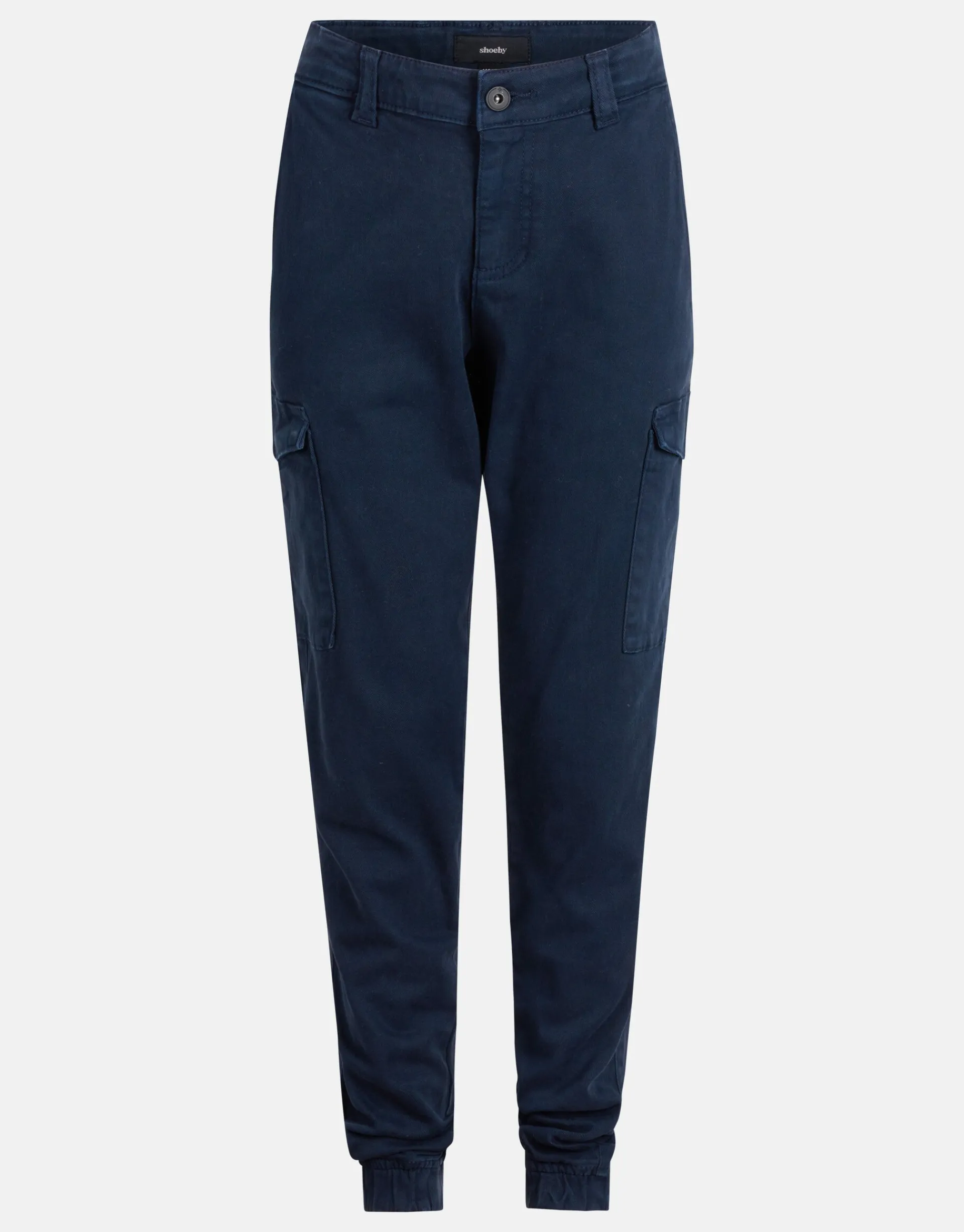 Shoeby Cargo Broek Donkerblauw< Broeken