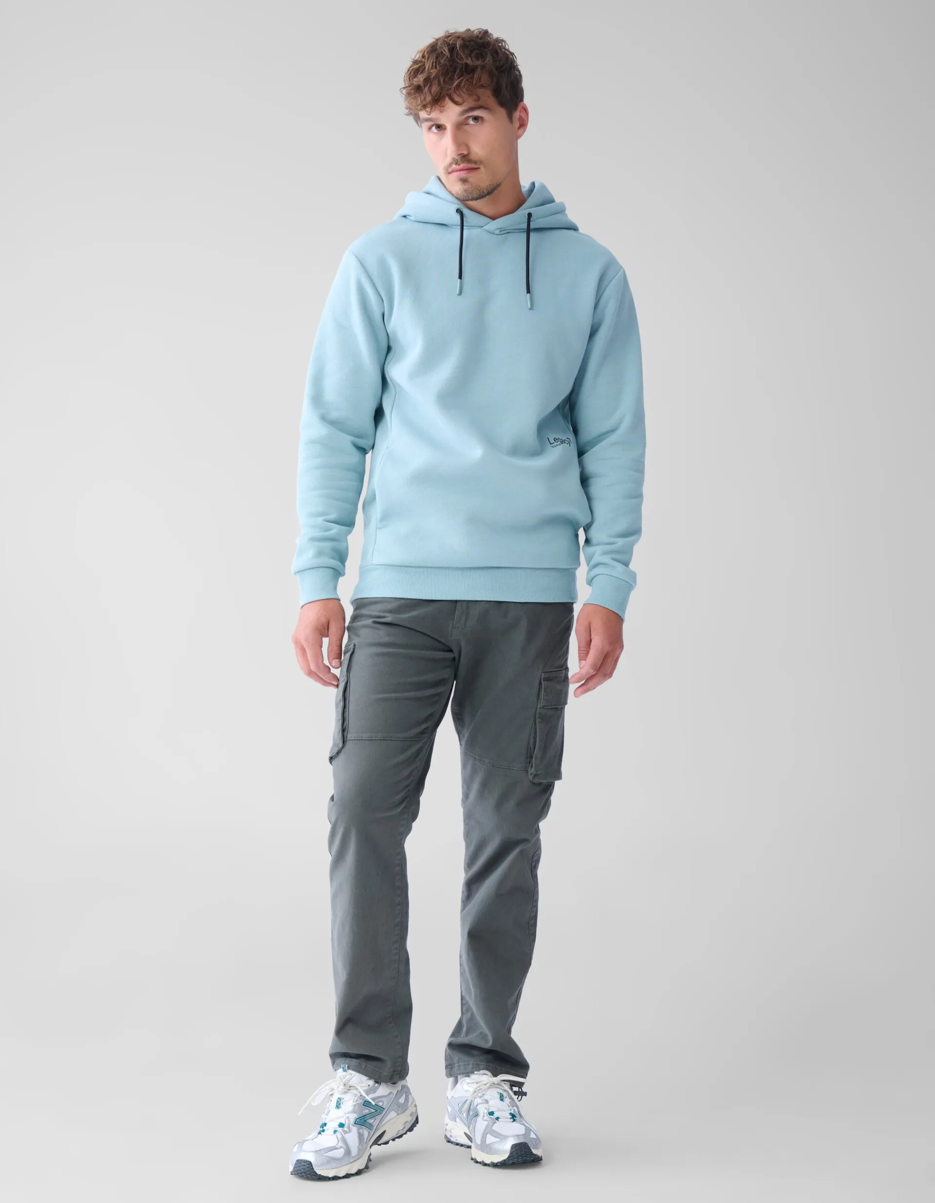 Shoeby Cargo Broek Donkergrijs<Heren Broeken