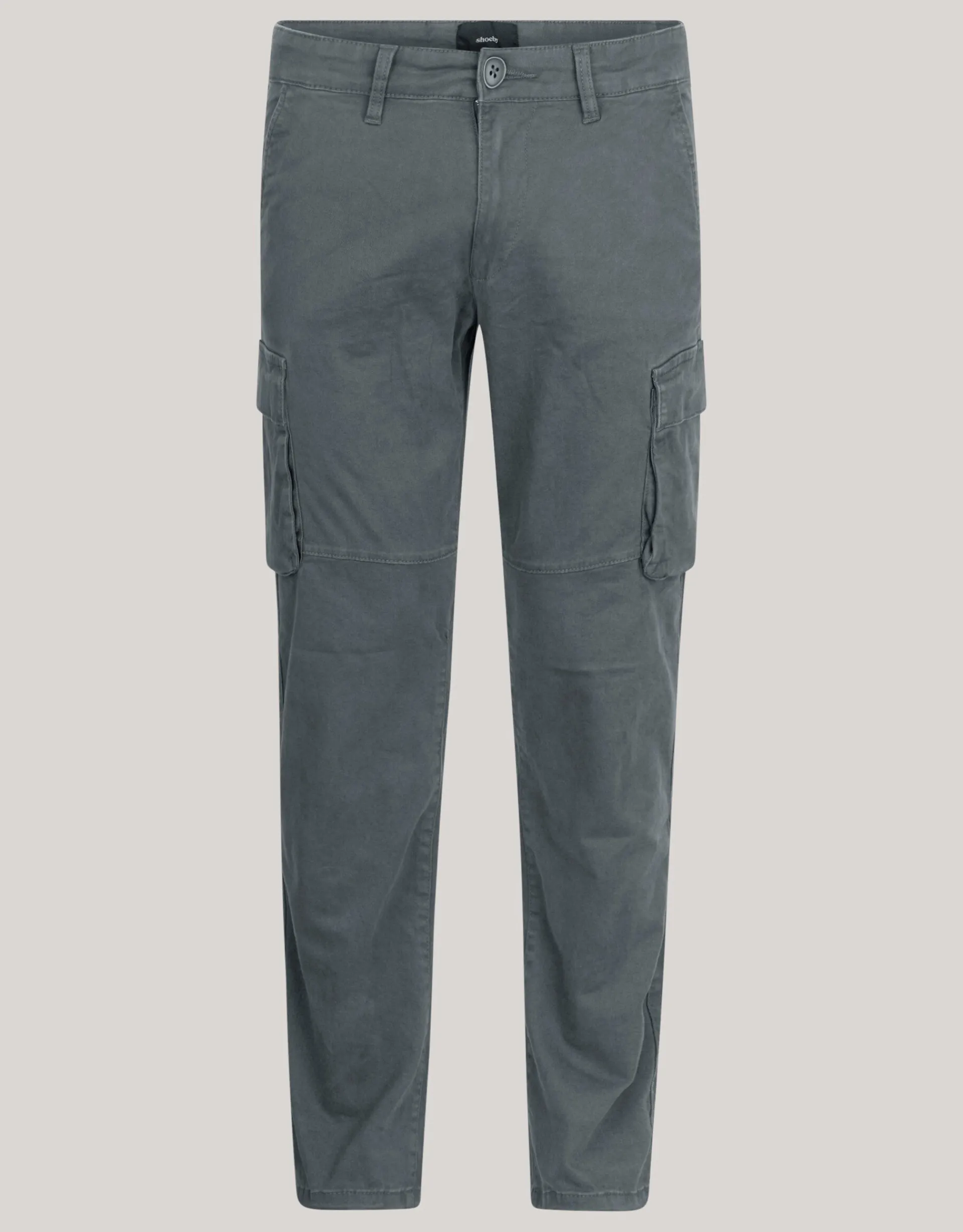 Shoeby Cargo Broek Donkergrijs<Heren Broeken