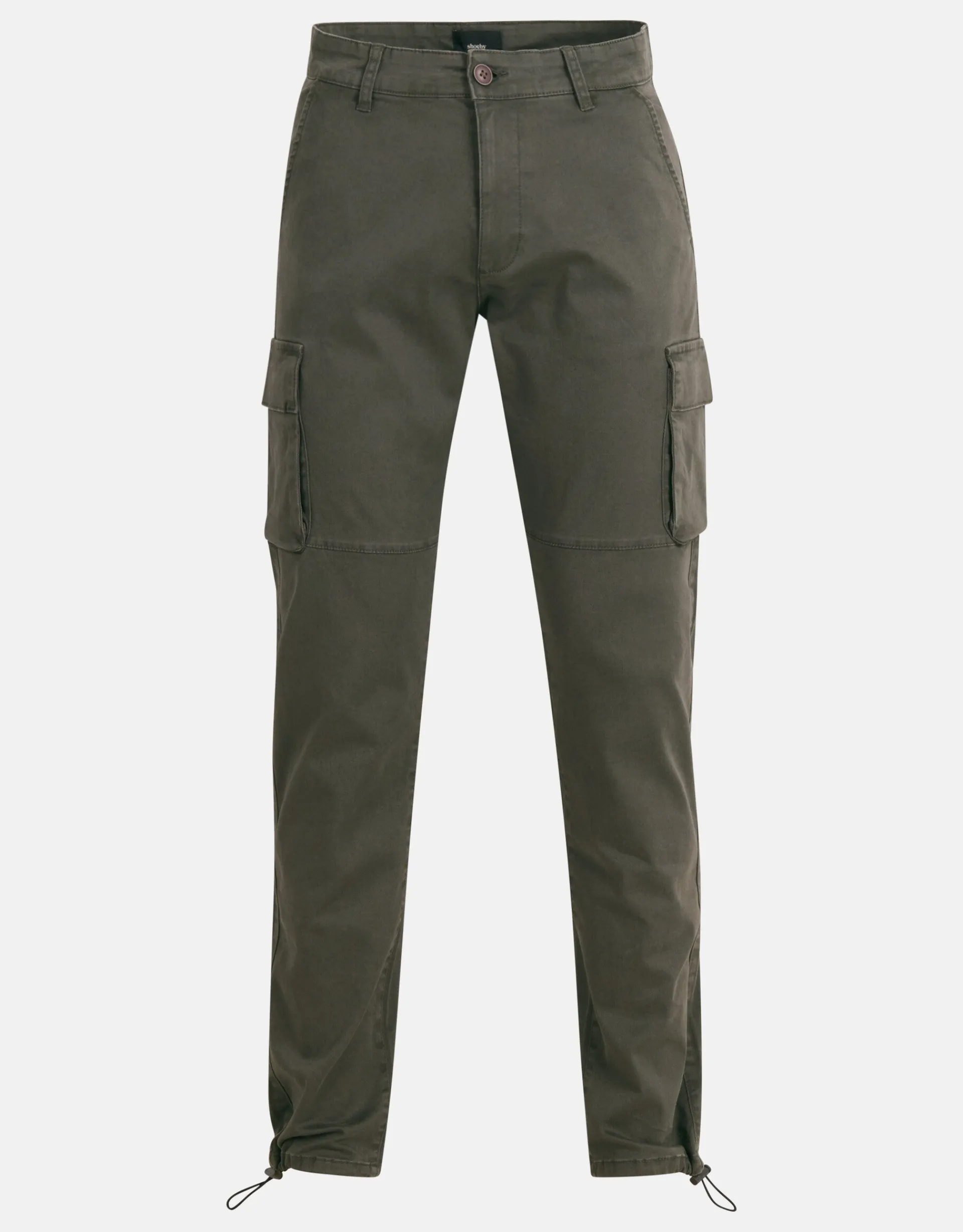Shoeby Cargo Broek Donkergrijs<Heren Broeken