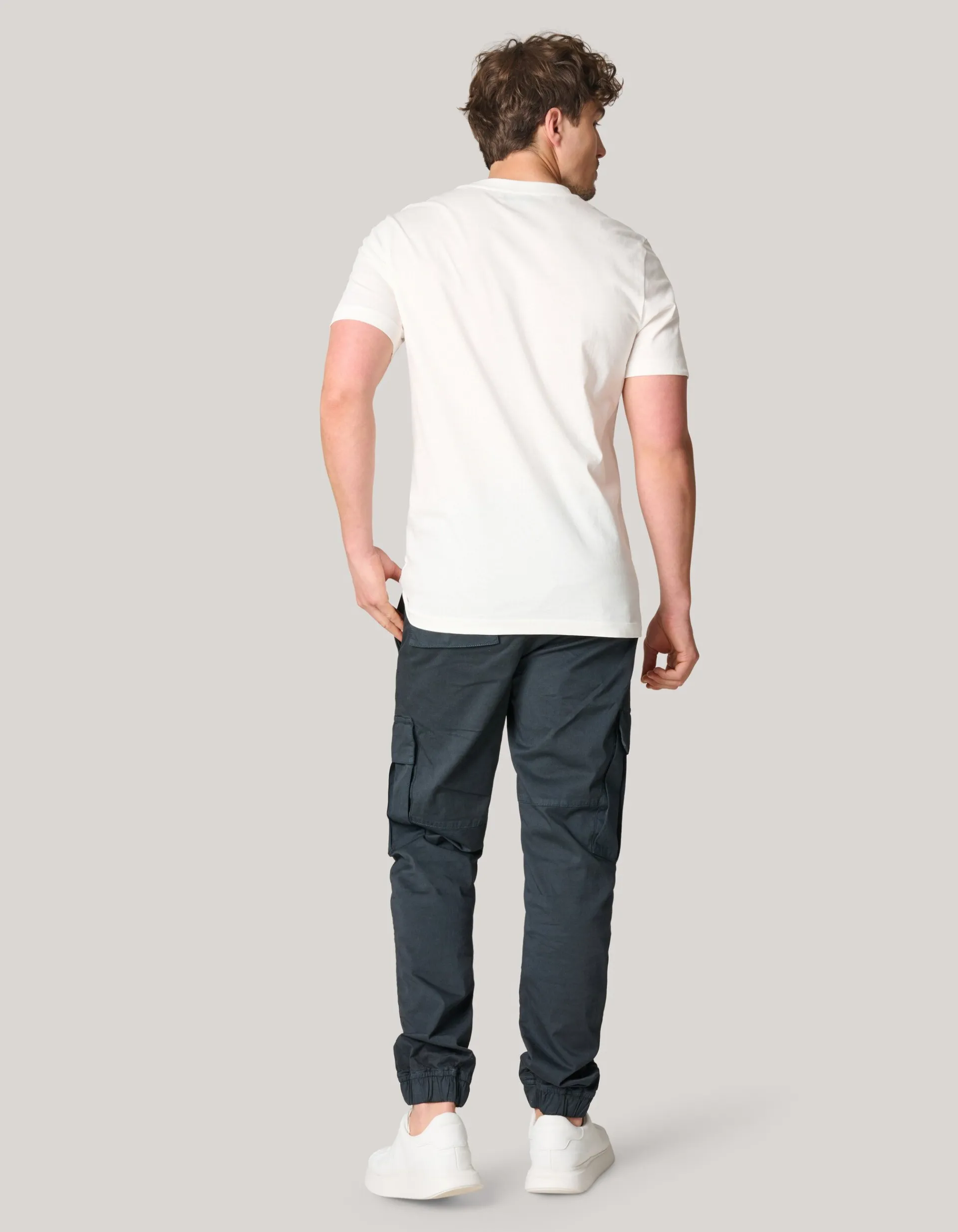 Shoeby Cargo Broek Donkergrijs<Heren Broeken
