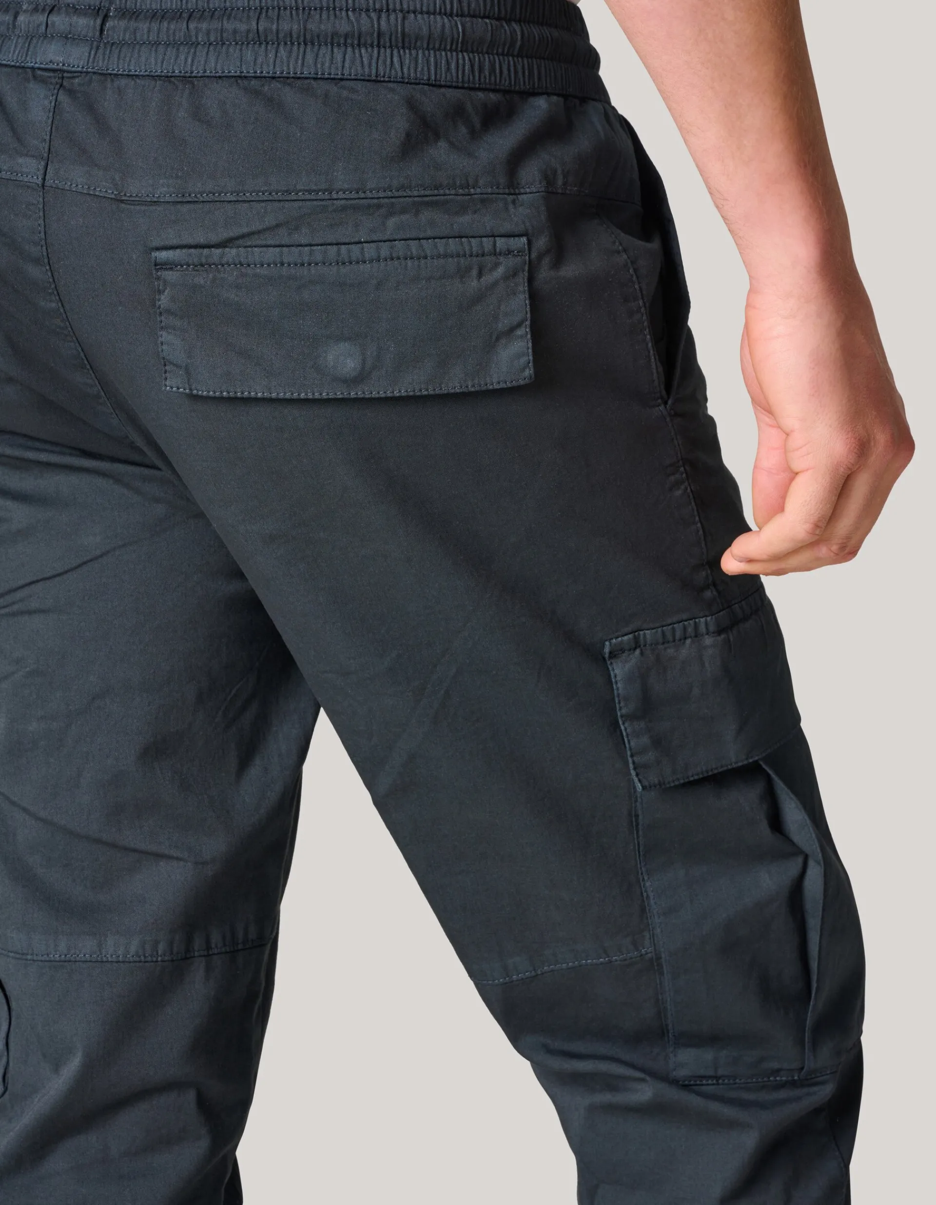 Shoeby Cargo Broek Donkergrijs<Heren Broeken