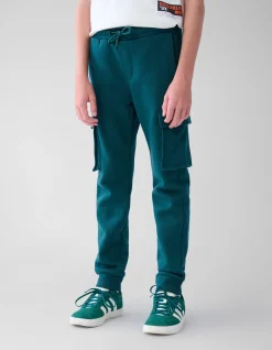 Shoeby Cargo Broek Donkergroen< Broeken