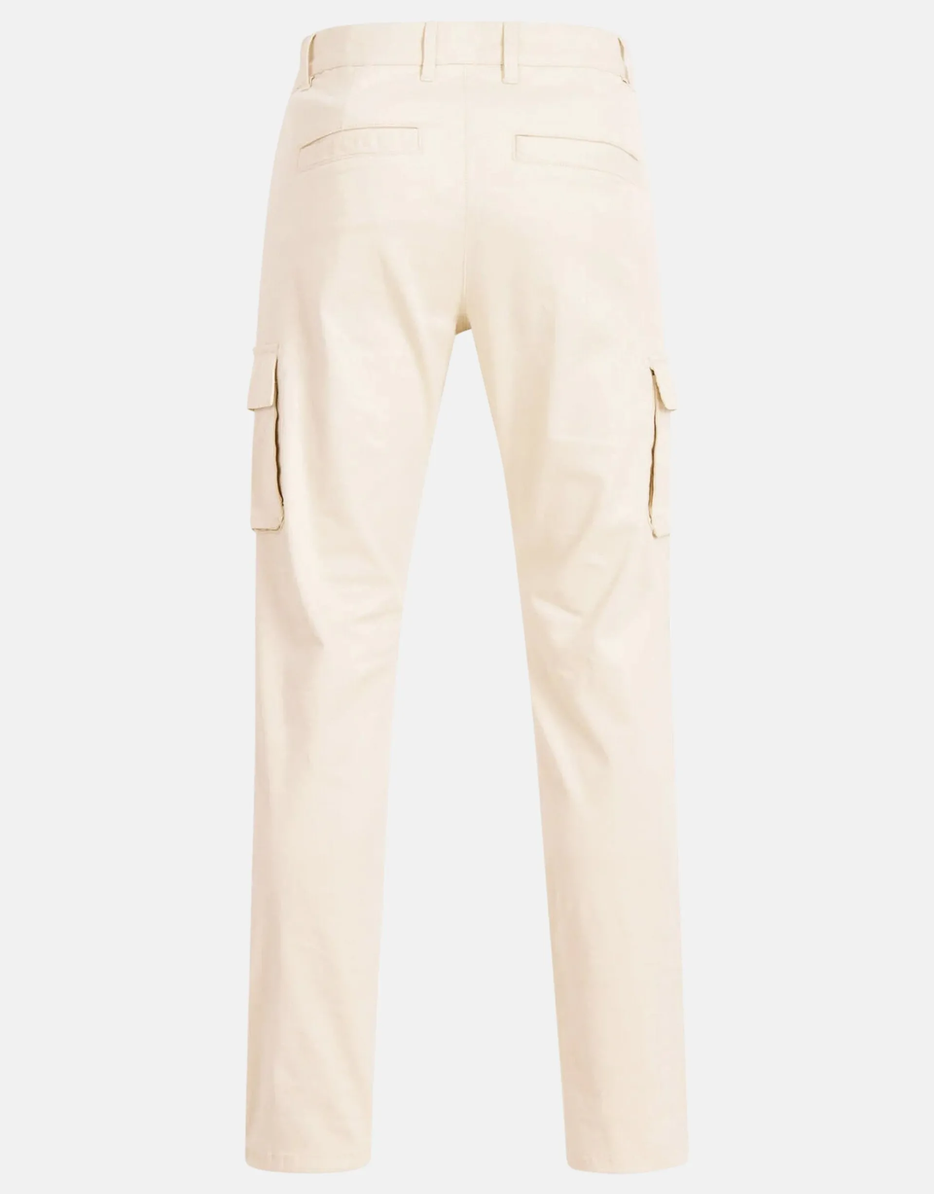 Shoeby Cargo Broek Gebroken Wit<Heren Broeken