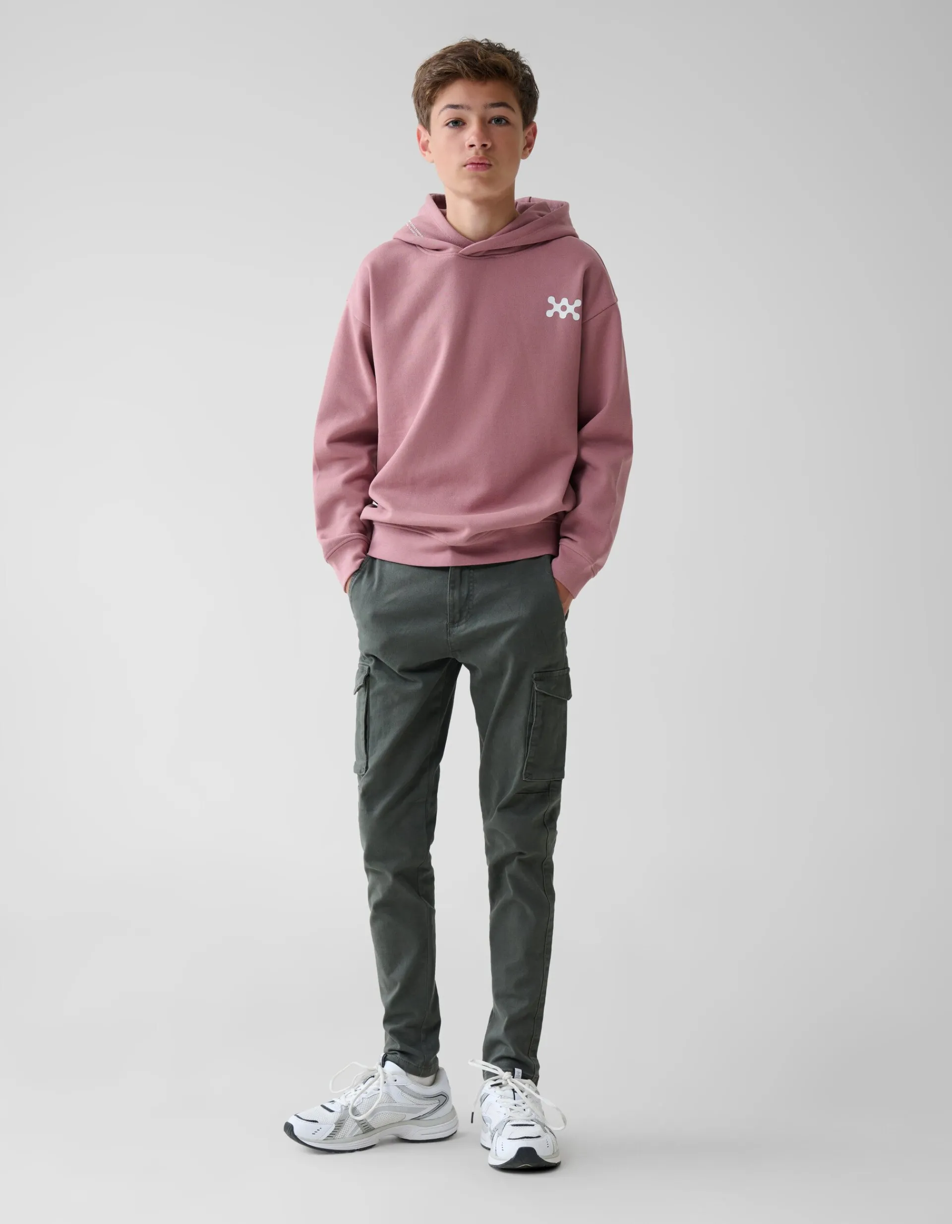 Shoeby Cargo Broek Grijs< Broeken