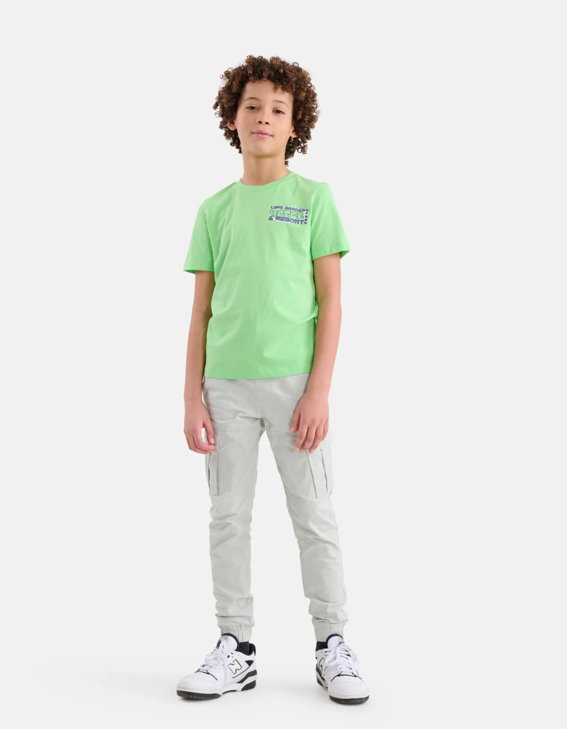 Shoeby Cargo Broek Lichtgrijs< Broeken