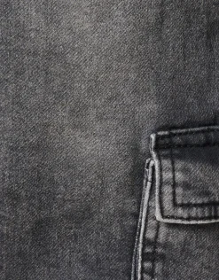 Shoeby Cargo Jog Broek Donkergrijs< Jeans