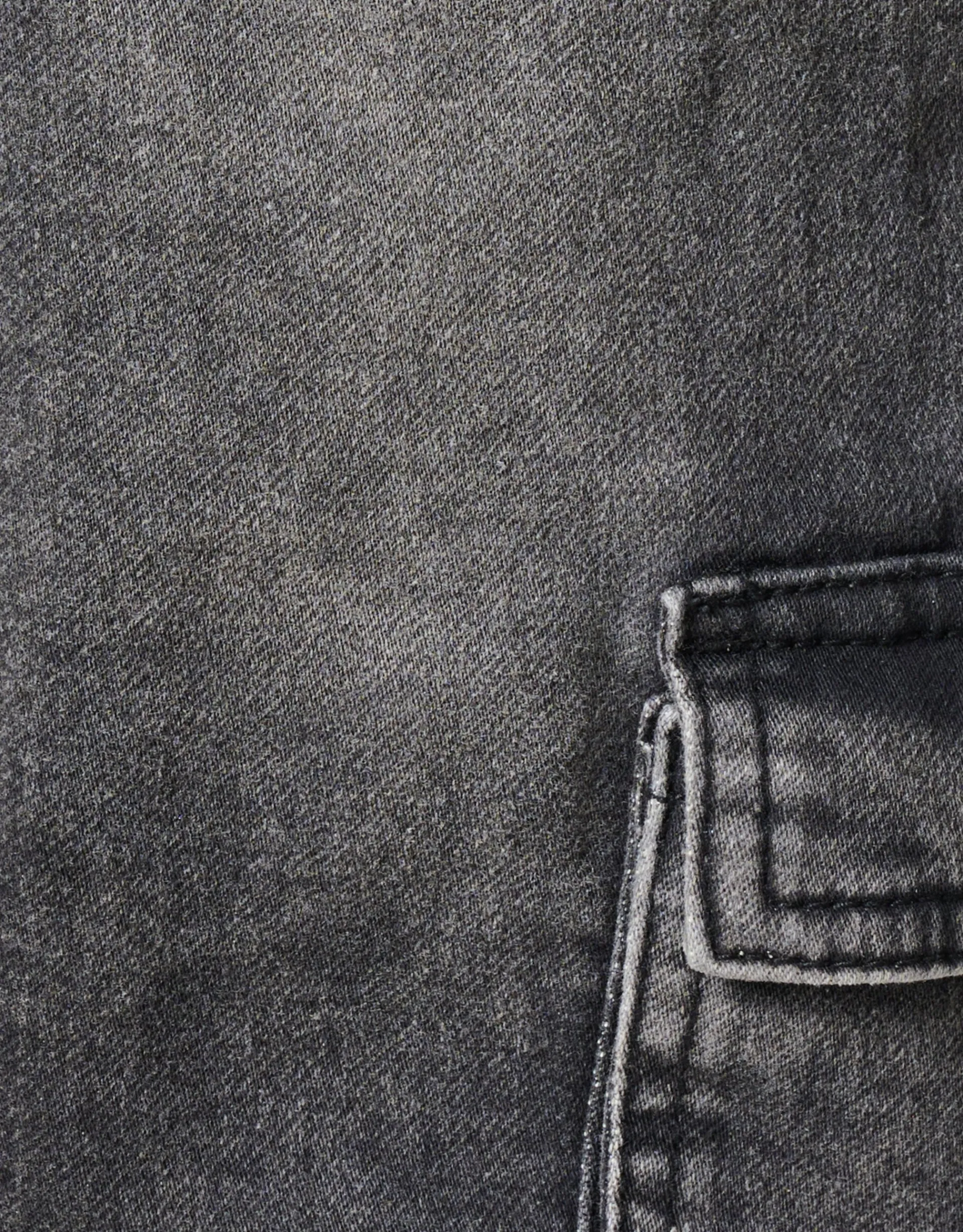 Shoeby Cargo Jog Broek Donkergrijs< Jeans