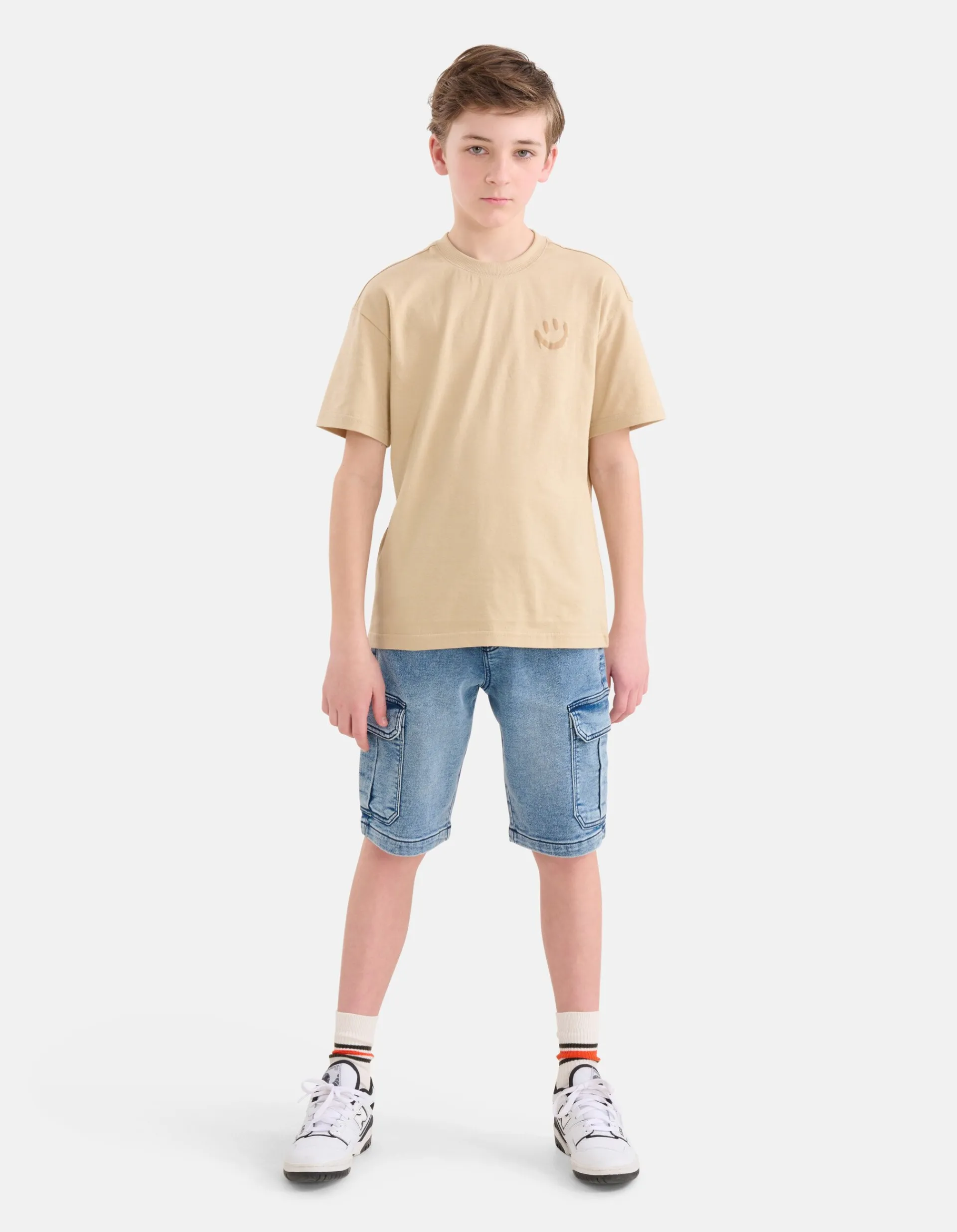 Shoeby Cargo Jog Denim Short< Shorts