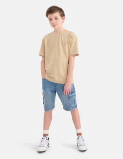 Shoeby Cargo Jog Denim Short< Shorts