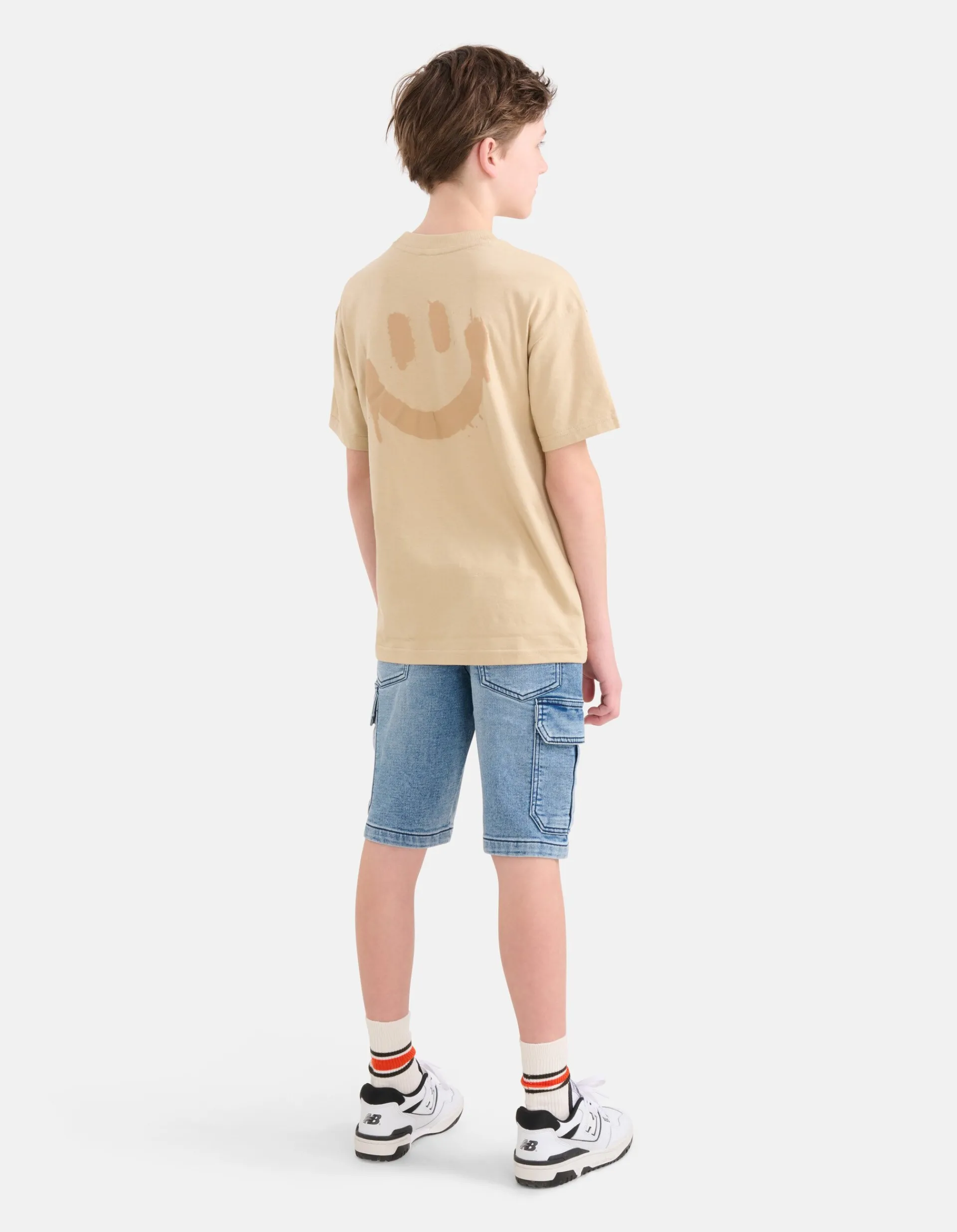 Shoeby Cargo Jog Denim Short< Shorts