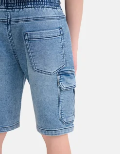 Shoeby Cargo Jog Denim Short< Shorts