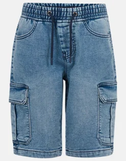 Shoeby Cargo Jog Denim Short< Shorts
