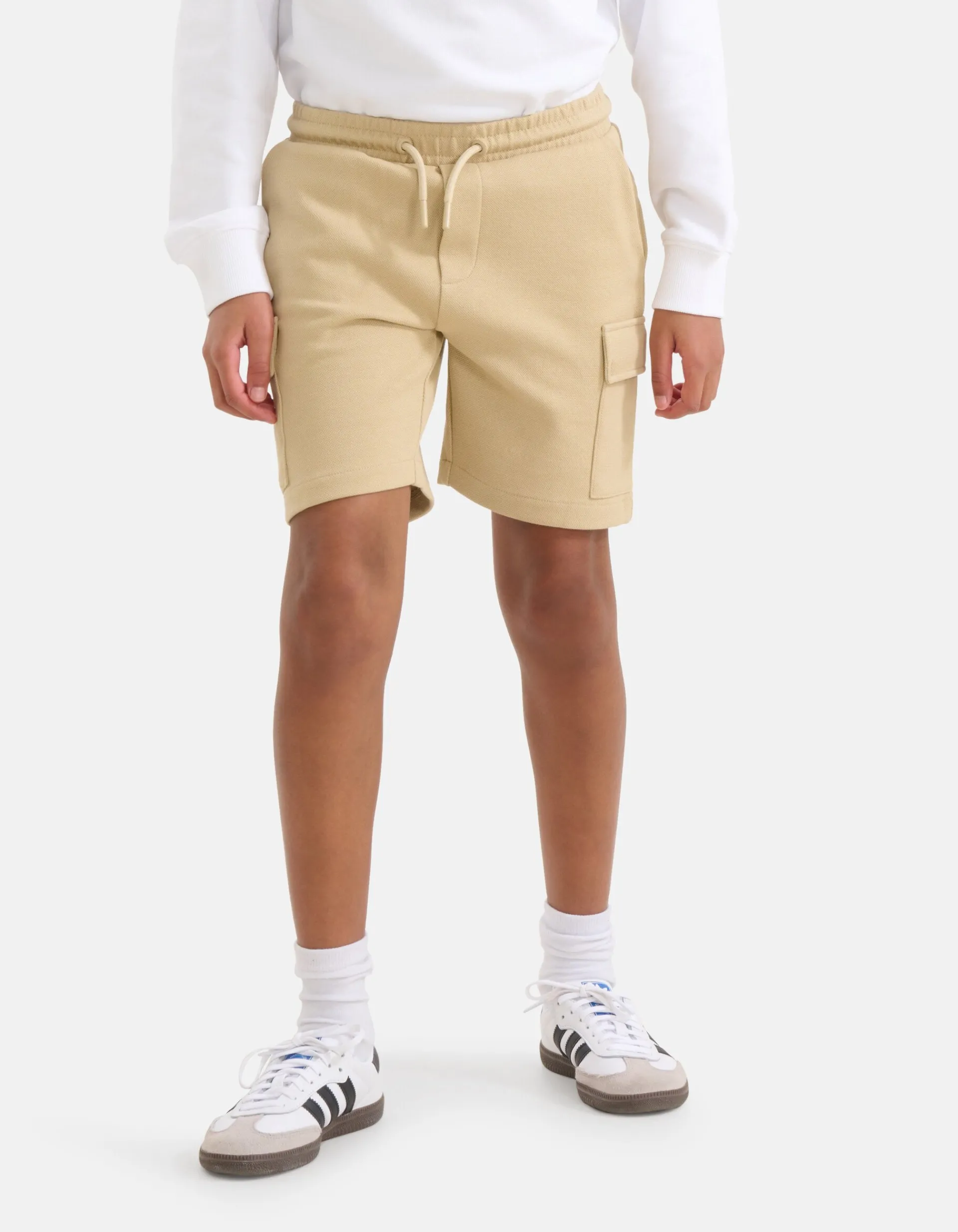 Shoeby Cargo Jog Short Zand< Shorts