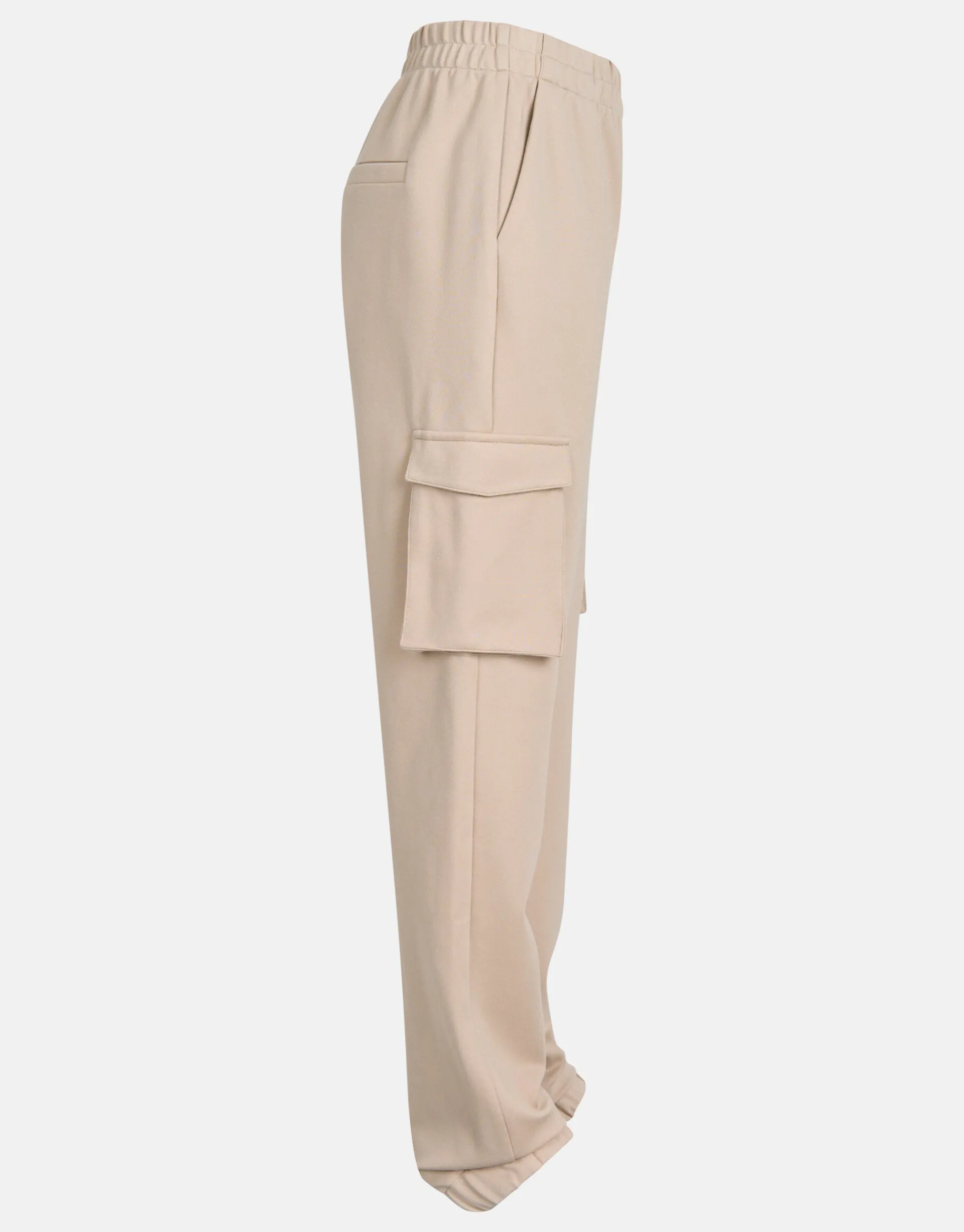 Shoeby Cargo Jogger Beige< Broeken