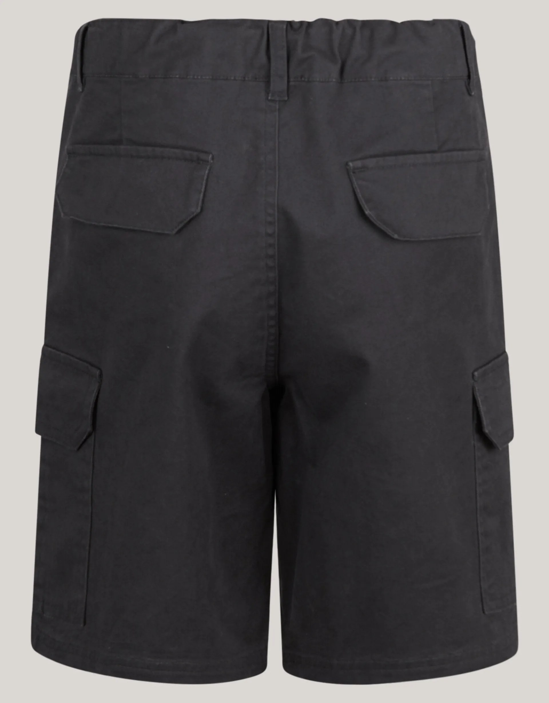 Shoeby Cargo Short Donkergrijs< Shorts