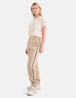 Shoeby Cargo Tape Broek Zand<DAMES Broeken