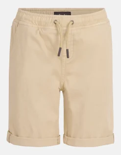 Shoeby Casual Twill Short Beige< Shorts