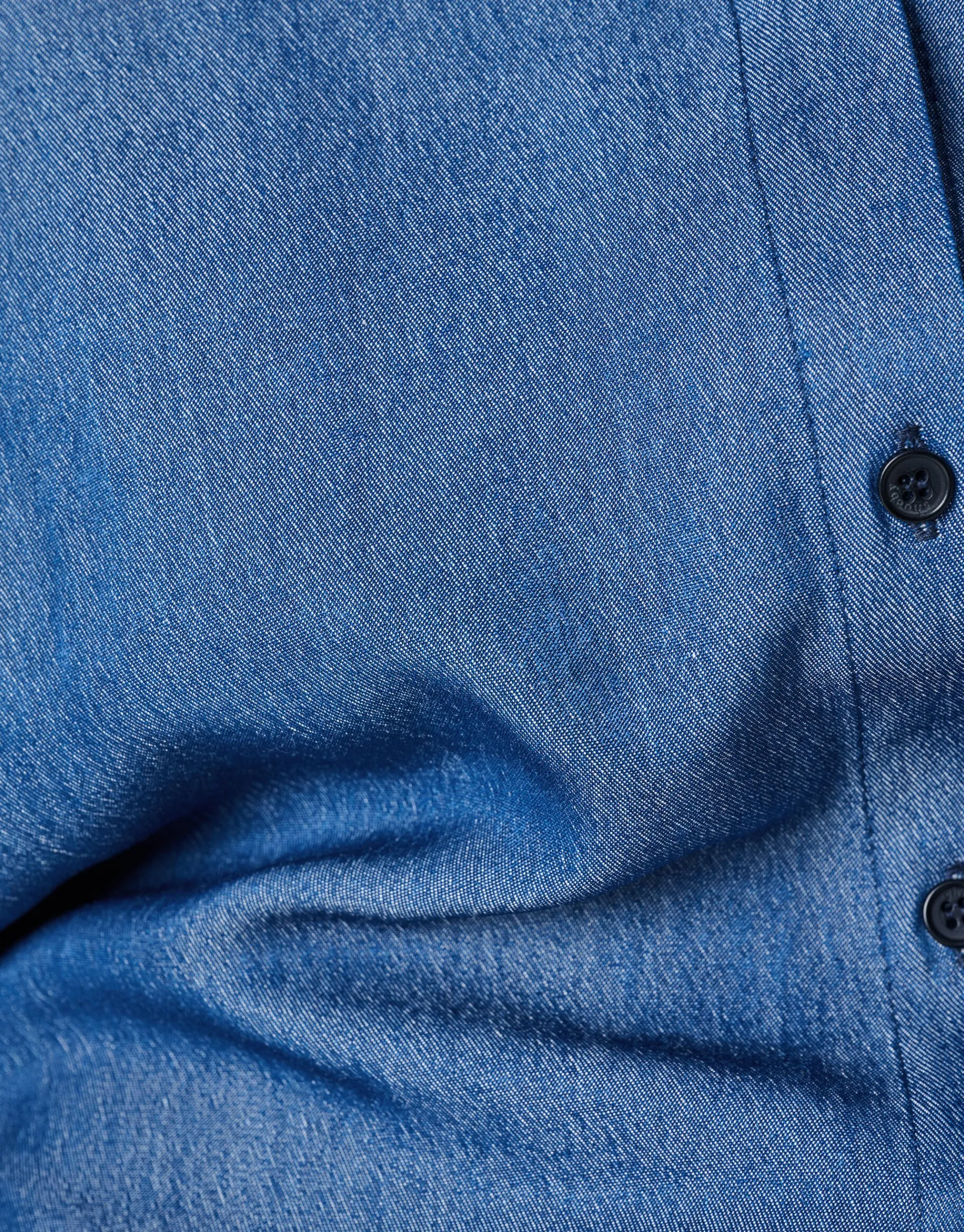 Shoeby Chambray Blouse Blauw<DAMES Blouses