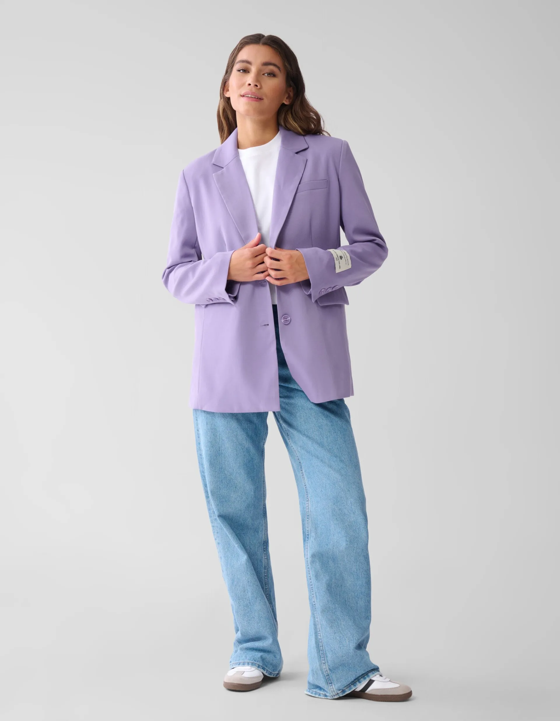Shoeby City Label Blazer Paars<DAMES Blazers