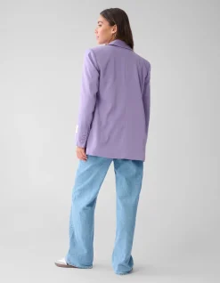 Shoeby City Label Blazer Paars<DAMES Blazers