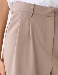 Shoeby Clean Pantalon Bruin<DAMES Broeken