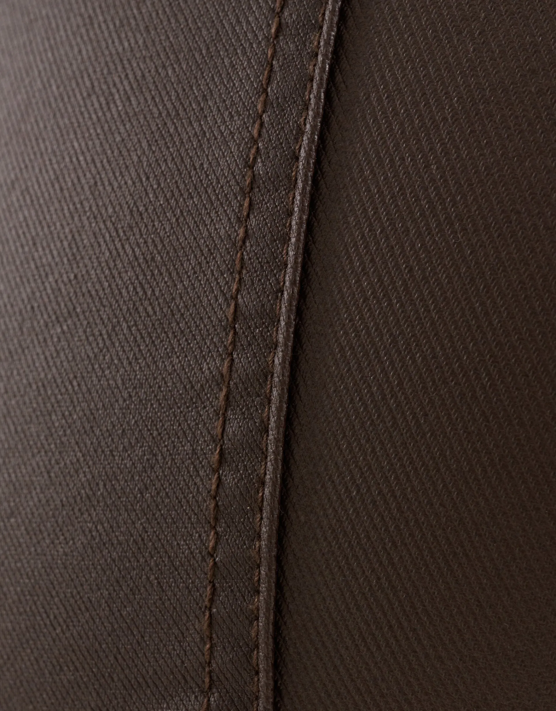 Shoeby Coated Broek Donkerbruin<DAMES Broeken