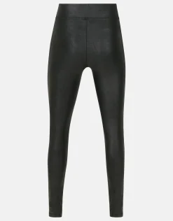 Shoeby Coated Legging Zwart<DAMES Broeken