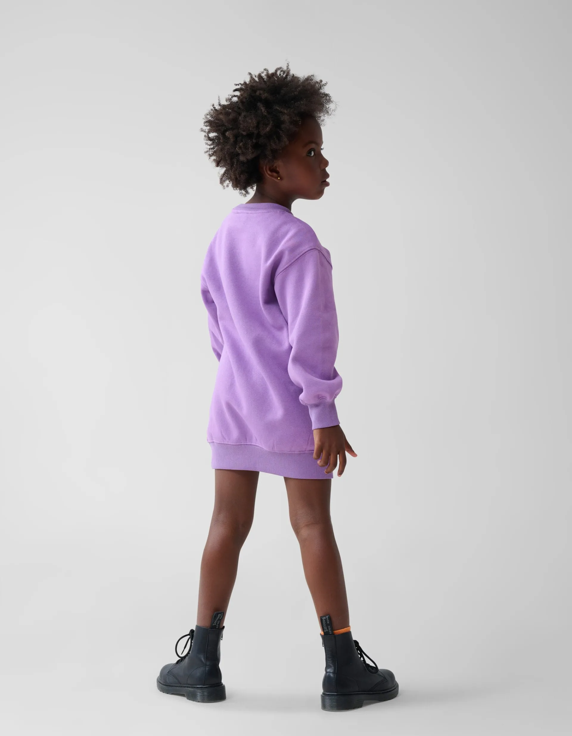 Shoeby Cosmic Sweater Jurk Paars< Jurken
