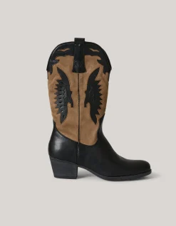 Shoeby Cowboylaarzen Zwart<DAMES Laarzen