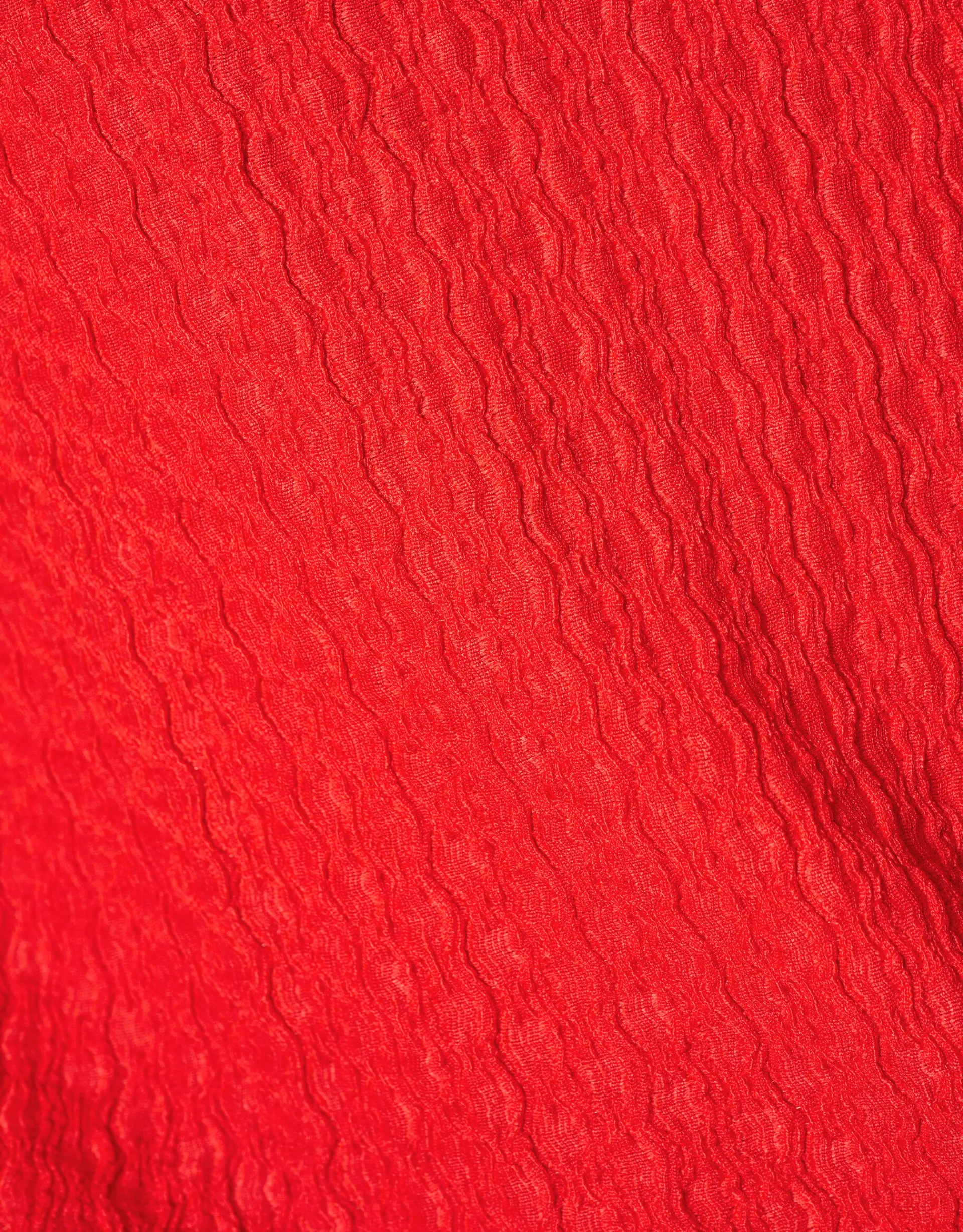 Shoeby Crinkle Ruffle Top Rood<DAMES Tops