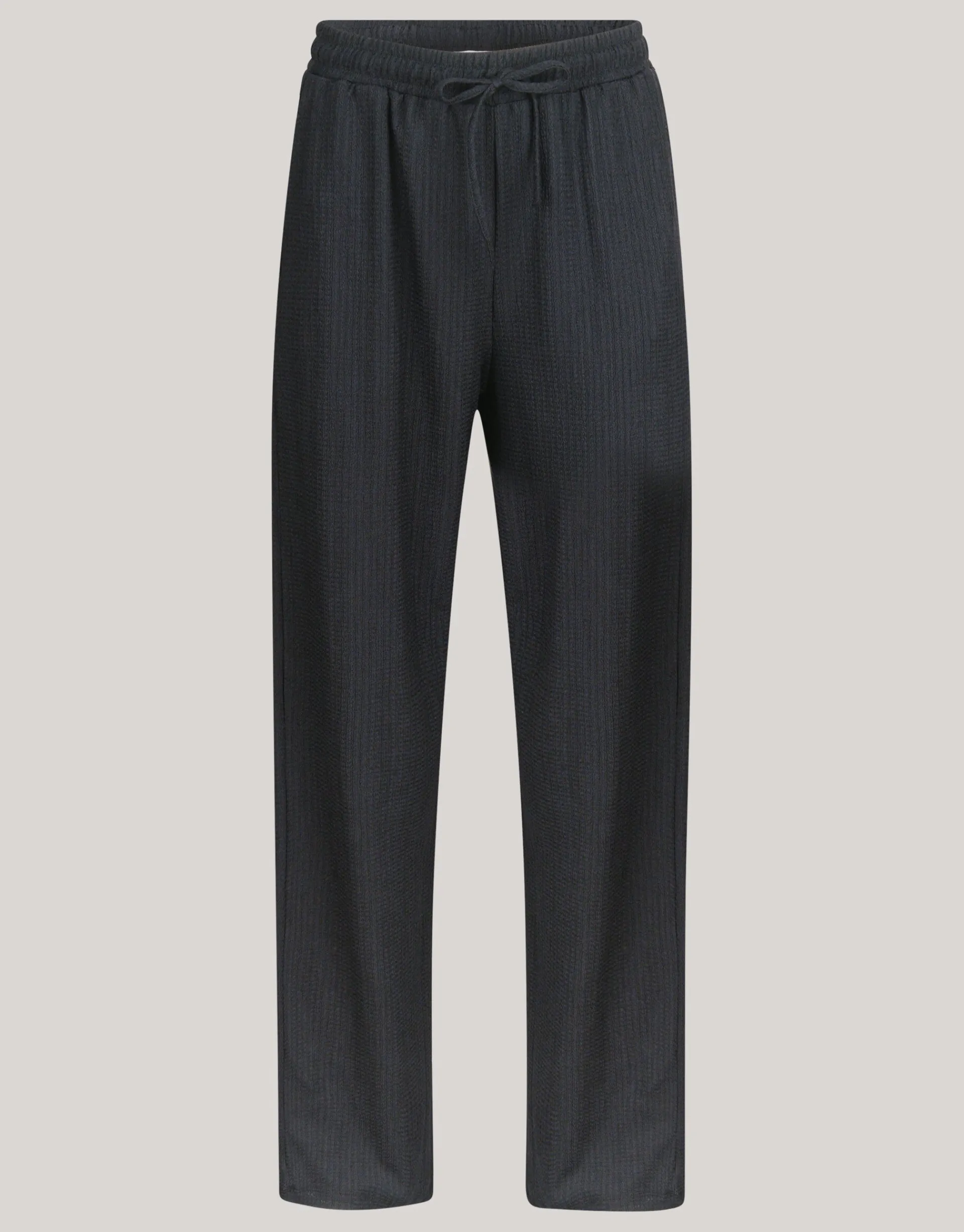 Shoeby Crinkle Wide Leg Broek Zwart<DAMES Broeken
