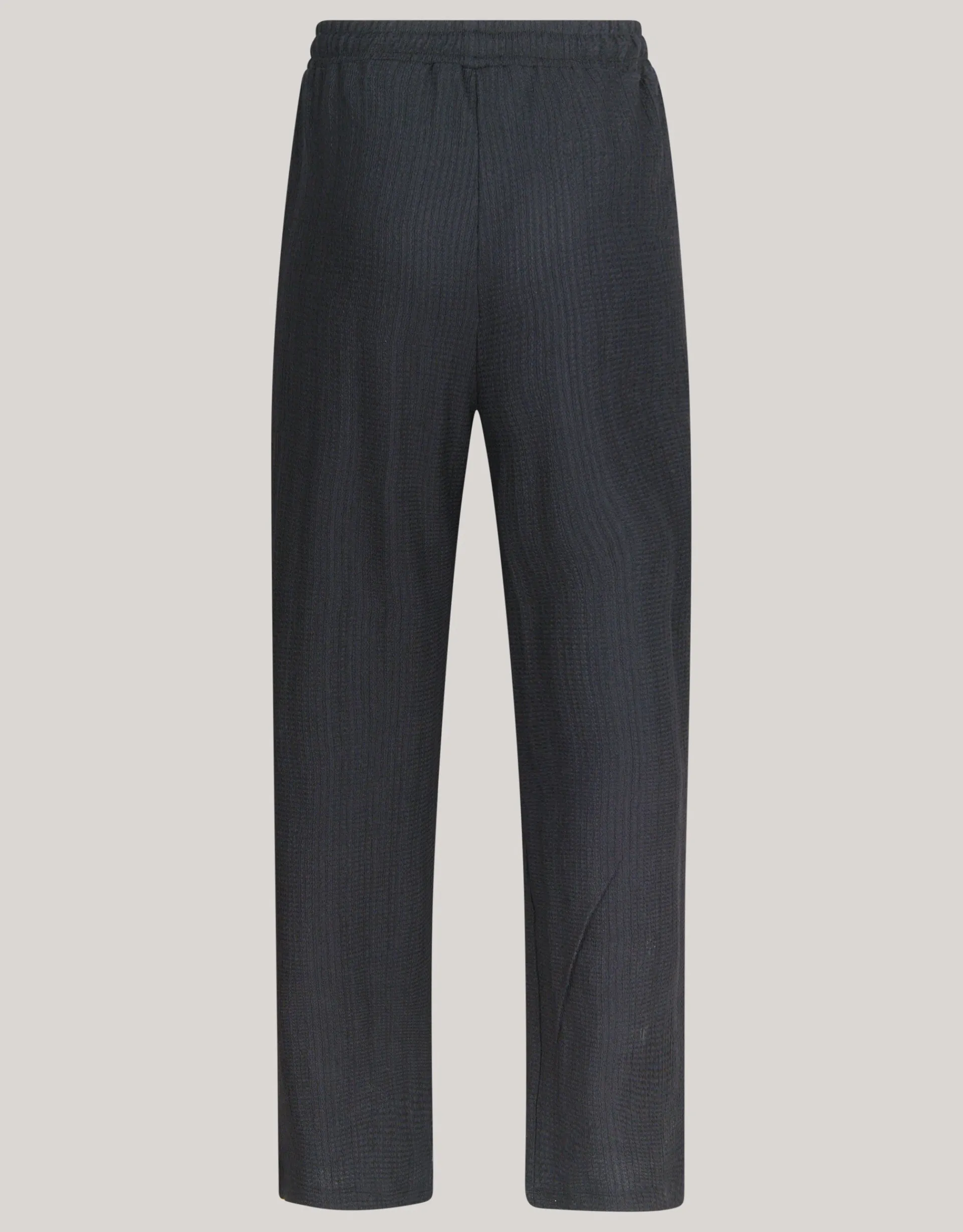 Shoeby Crinkle Wide Leg Broek Zwart<DAMES Broeken