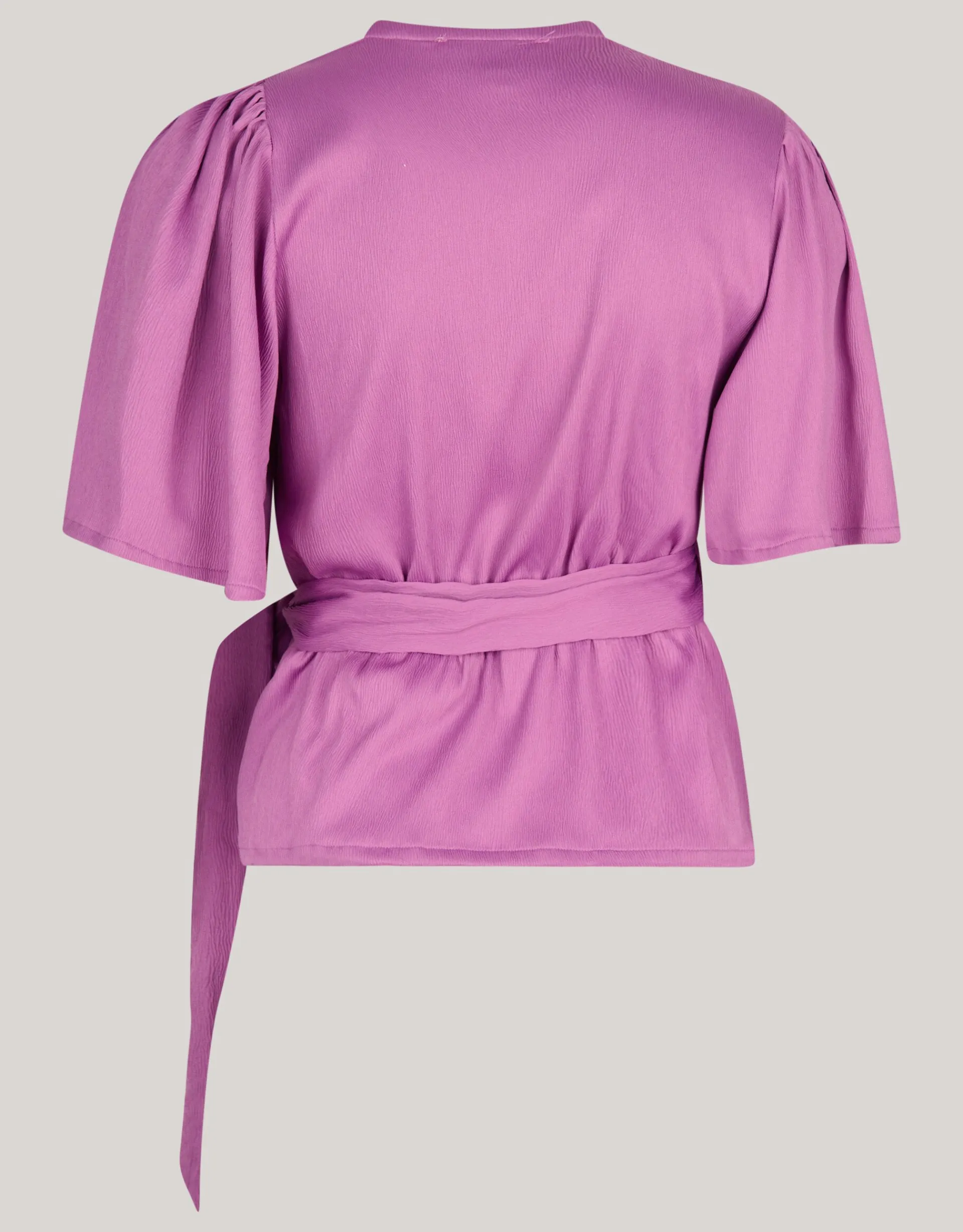 Shoeby Crinkle Wrap Top Roze<DAMES Tops