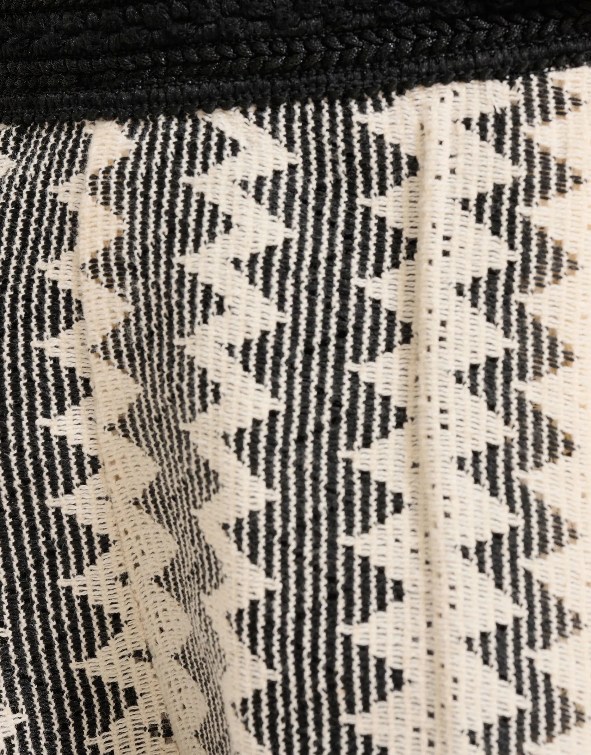 Shoeby Crochet Short Zwart< Shorts