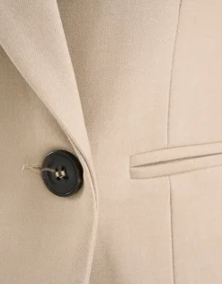 Shoeby Cropped Blazer Beige<DAMES Blazers