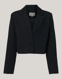 Shoeby Cropped Blazer Zwart< Blazers