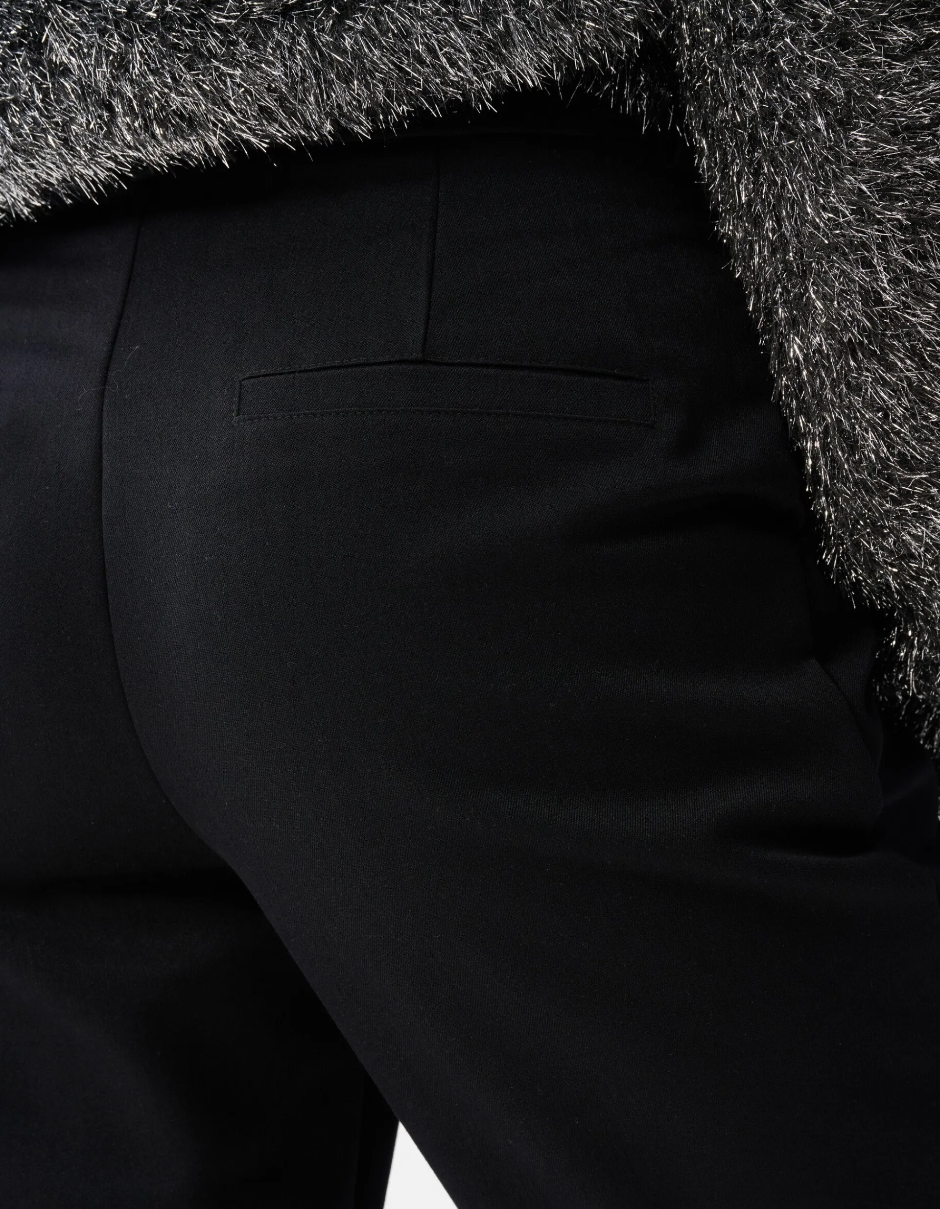Shoeby Cropped Pantalon Zwart<DAMES Broeken