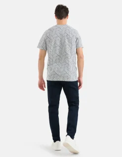 Shoeby Denim Chino Donkerblauw L32<Heren Jeans