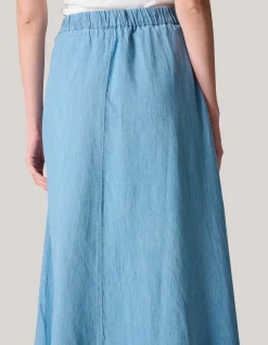 Shoeby Denim Maxi Rok<DAMES Rokken