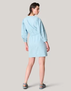 Shoeby Denim Mini Jurk Bleached<DAMES Jurken