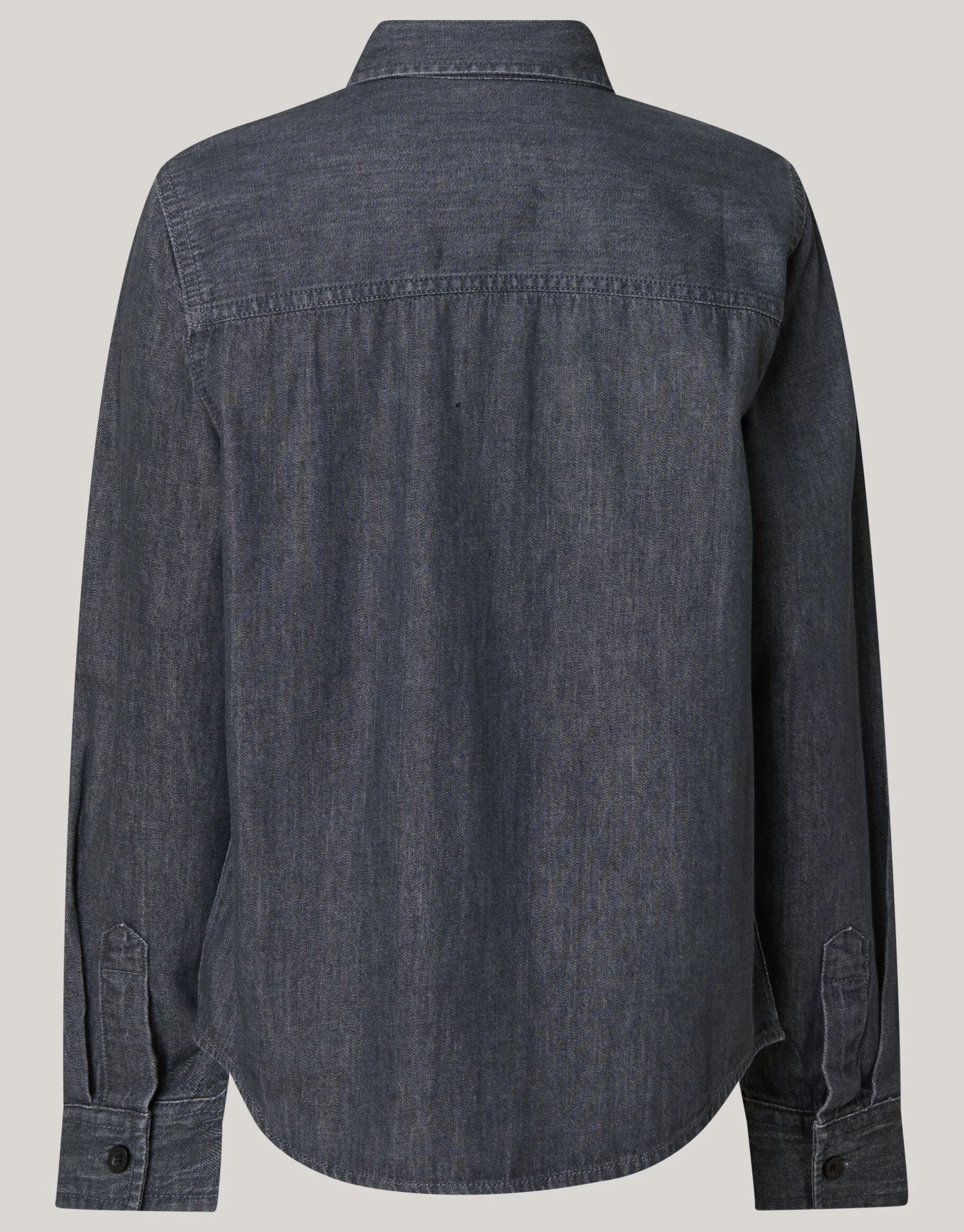 Shoeby Denim Overhemd Donkergrijs< Overhemden