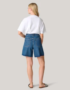 Shoeby Denim Short Donkerblauw<DAMES Shorts