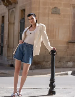 Shoeby Denim Short Donkerblauw<DAMES Shorts