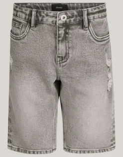 Shoeby Denim Short Lichtgrijs< Shorts