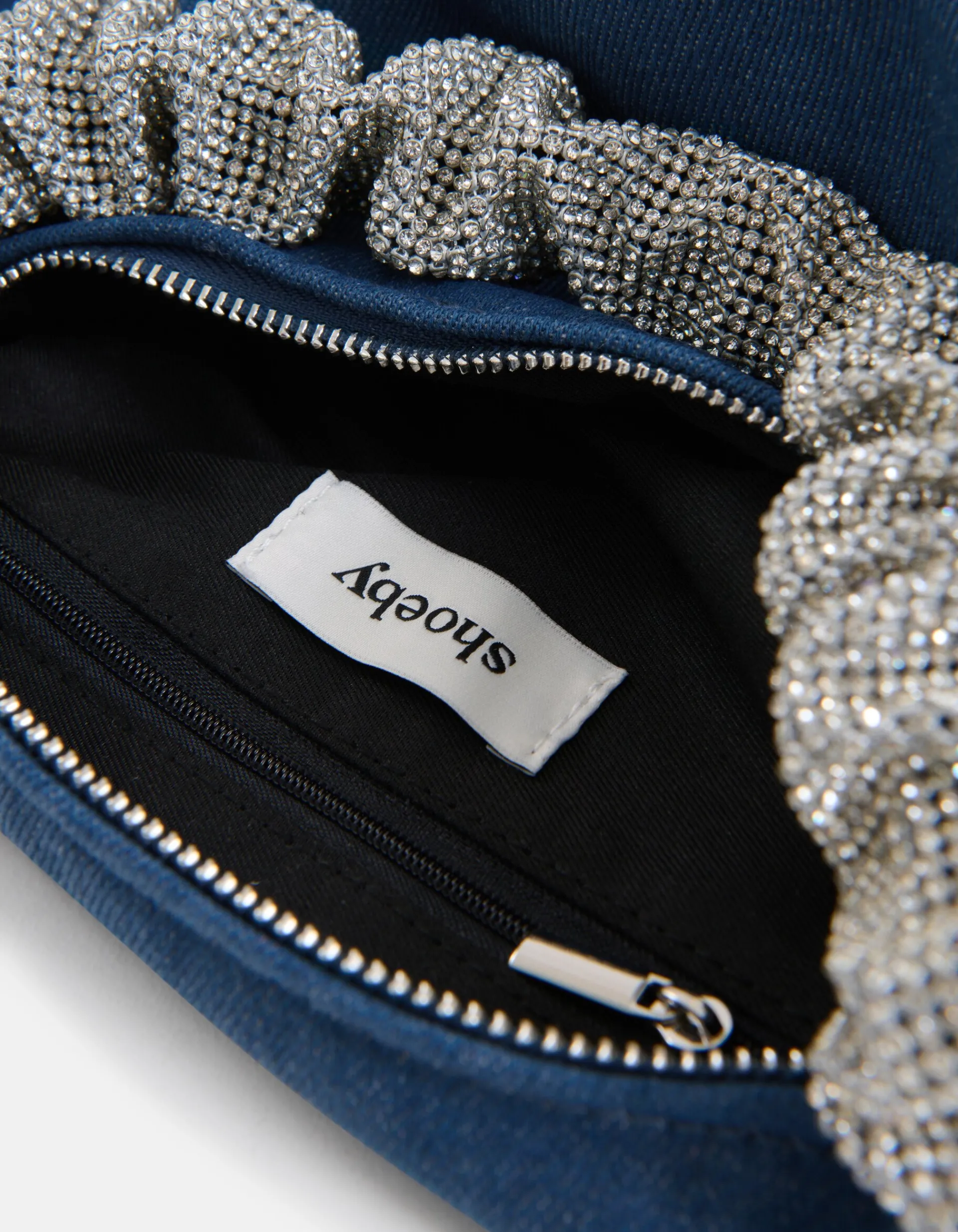Shoeby Denim Tas Donkerblauw By Mieke<DAMES Tassen